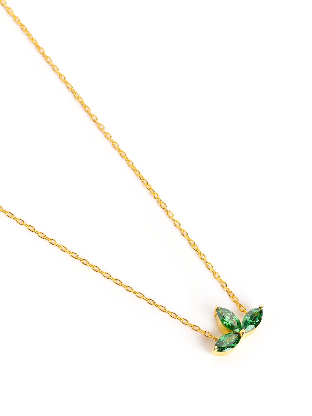 Lush Light Pendant Chain (Pure Silver) - Gold